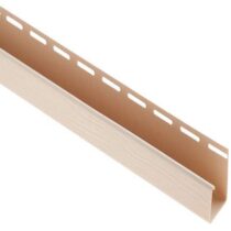 Альта-Профиль Планка J-trim Blockhouse Винил Бежевая