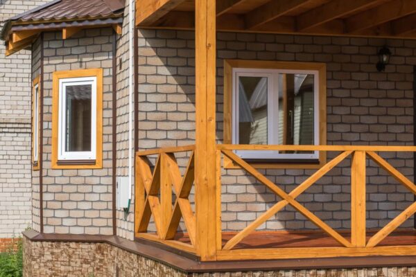 Технониколь: Hauberk Камень Фасадная плитка 2,2 м2 Кварцит — изображение 3