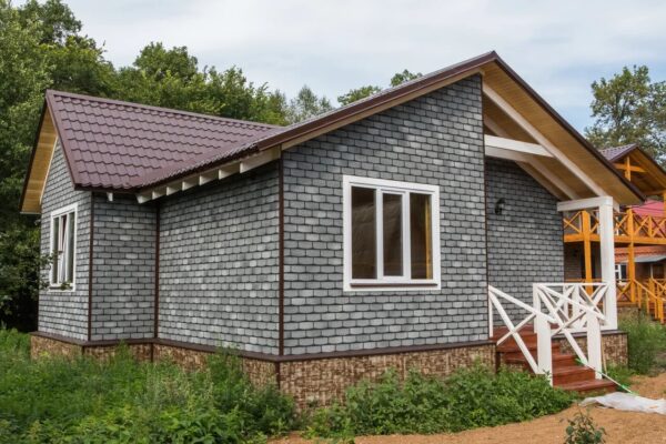 Технониколь: Hauberk Камень Фасадная плитка 2,2 м2 Кварцит — изображение 2