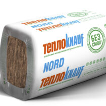 KNAUF Утеплитель S33MR KNAUF NORD 600х1250х50 (0,45м3 (9м2)) KNAUF Утеплитель S33MR KNAUF NORD 600х1250х100