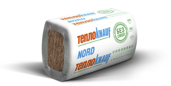 KNAUF Утеплитель S33MR KNAUF NORD 600х1250х50 (0,45м3 (9м2))