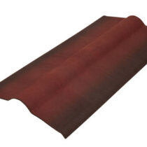 Ондулин Конек Черепица 1035х250х250мм Красный