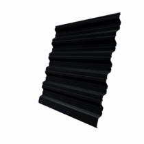 Grand Line Профнастил HC35 Rooftop Бархат 0,5 мм Ral 9005 Grand Line Профнастил HC35 Rooftop Бархат 0,5 мм Ral 9005