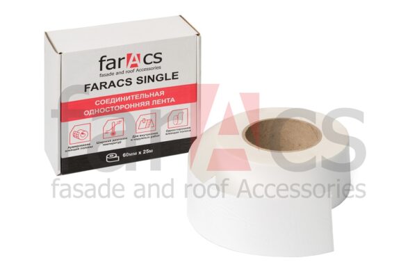 FarAcs Single Соединительная лента односторонняя 60мм х 25м белый