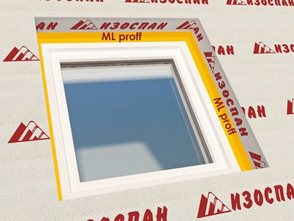 Изоспан Клейкая лента ML proff усиленная односторонняя 50мм х 25м.п. — изображение 3