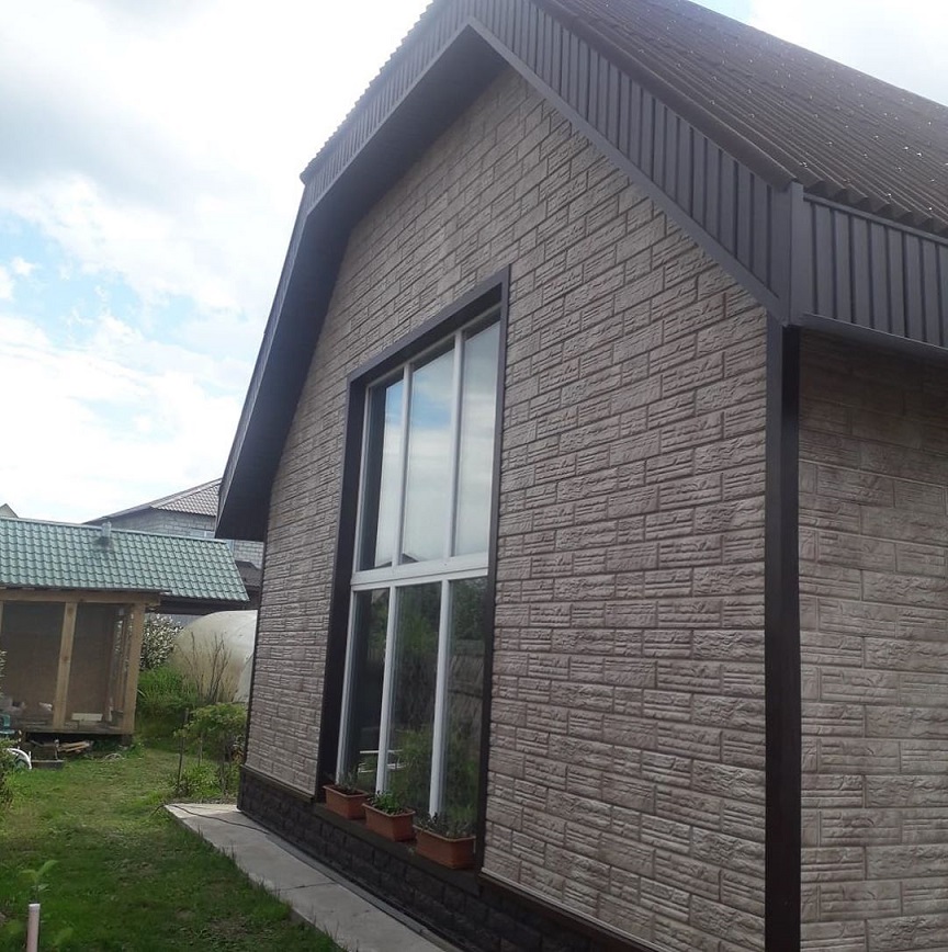 Альта-Профиль Сайдинг формованный Альта Форм Кремовый — изображение 2