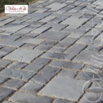 White Hils Тротуарные плиты "Тиволи" (Tivoli) Серый Нормативная ширина шва 1 см White Hils Тротуарные плиты "Тиволи" (Tivoli) Серый Нормативная ширина шва 1 см