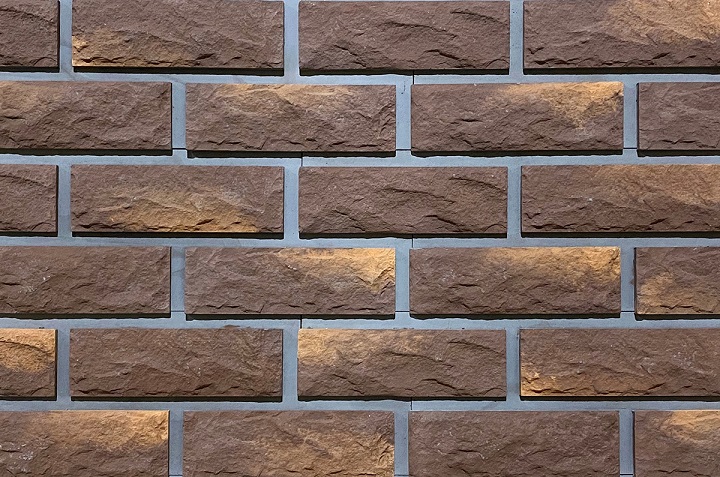 КАНЬОН Фиброцементная панель Сколотый кирпич Сколотый 36