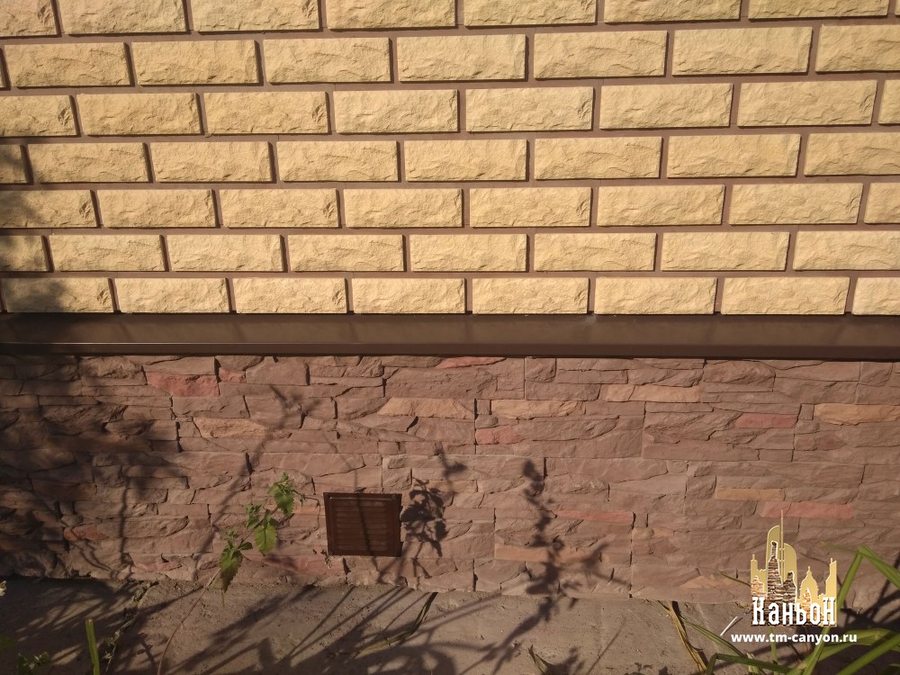 КАНЬОН Фиброцементная панель Сколотый кирпич Сколотый 32 — изображение 7