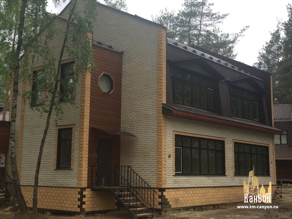 КАНЬОН Фиброцементная панель Сколотый кирпич Сколотый 32 — изображение 9