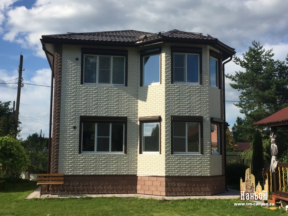 КАНЬОН Фиброцементная панель Сколотый кирпич Сколотый 32 — изображение 10