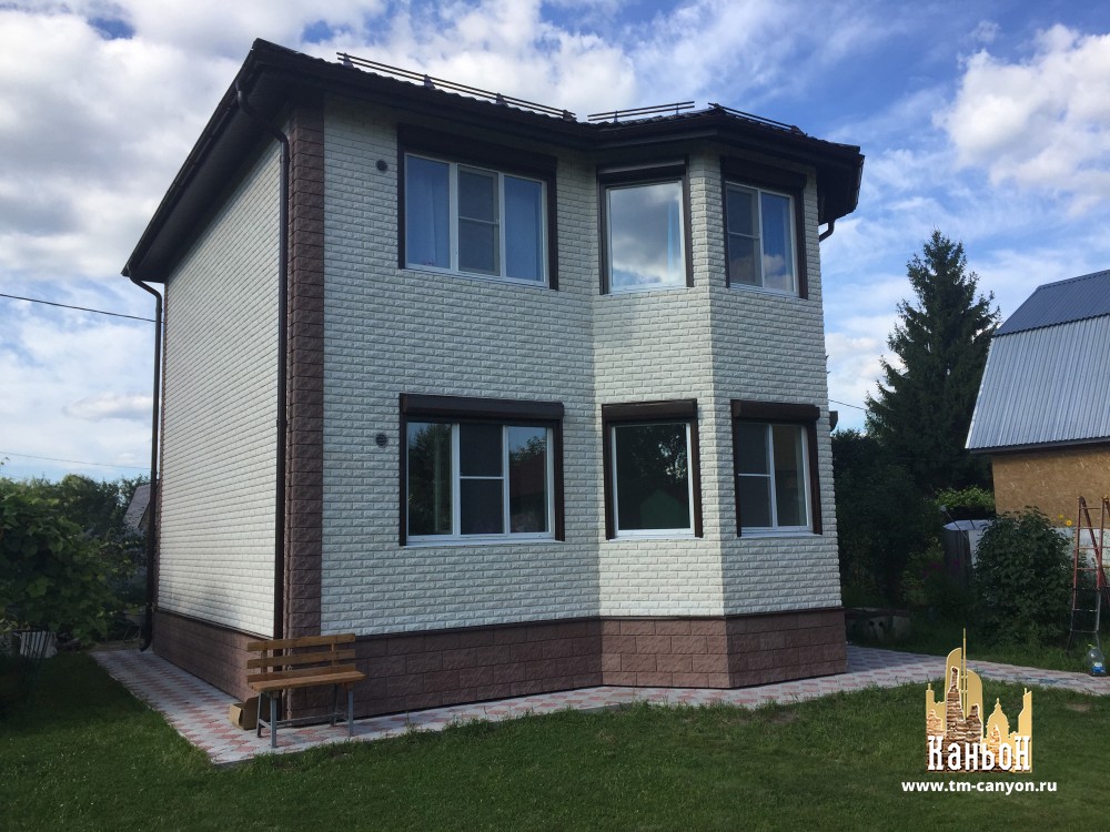 КАНЬОН Фиброцементная панель Сколотый кирпич Сколотый 32 — изображение 11