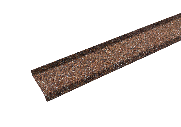 Технониколь Планка цокольная металлическая гранулят Красный