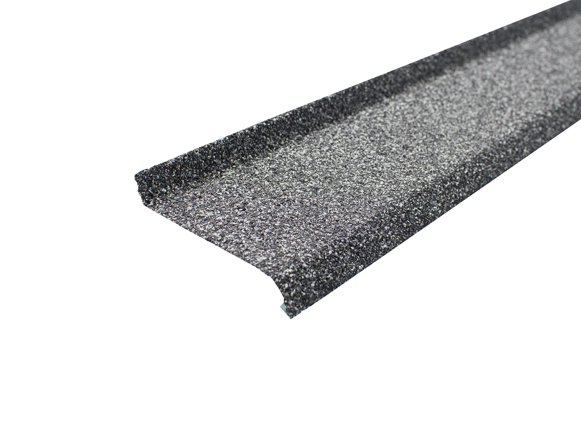 Технониколь Планка цокольная металлическая гранулят Сланец — изображение 3