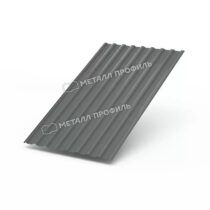 МеталлПрофиль Профнастил (м2) МП-20А Полиэстер 0,45 мм Ral 7005