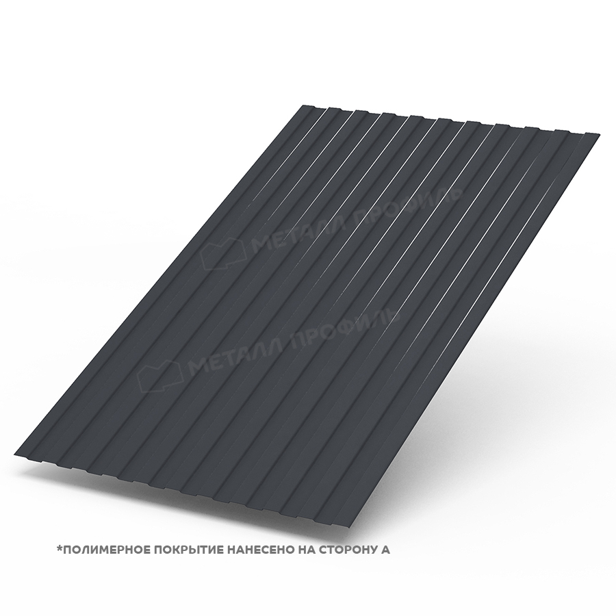 МеталлПрофиль Профлист (м2) С-8 А Viking 0,45 мм Ral 7024 МеталлПрофиль Профлист (м2) С-8 А Viking 0,45 мм Ral 7024