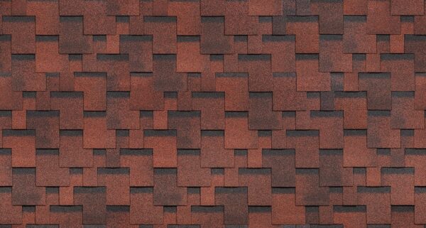 Технониколь Гибкая черепица Shinglas Финская Аккорд Красный