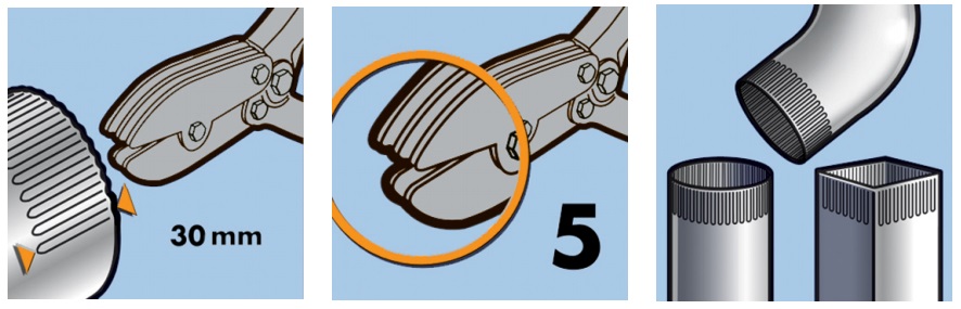 Grand Line Клещи "Гофра" прямые EDMA Grand Line Клещи "Гофра" прямые EDMA — изображение 4