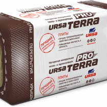 Ursa TERRA 34 PN PRO 1000х610х50 мм Ursa TERRA 34 PN PRO (4) 1000х610х100 мм (0,244 м3)
