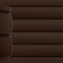 Grand Line Сайдинг D4,8 Блок-хаус Акриловый Темный дуб