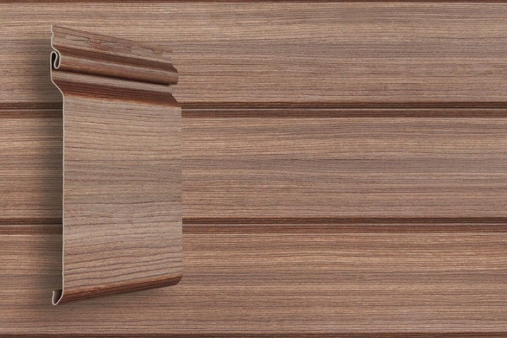 Grand Line Сайдинг S7 Natural-Брус Tundra Рябина