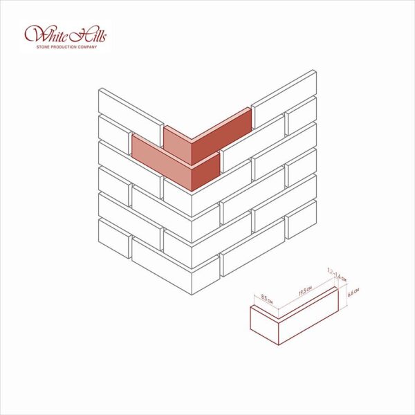 White Hils Декоративно-облицовочные изделия "Линц брик" 366-15 — изображение 2