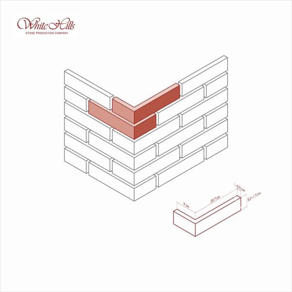 White Hils Декоративно-облицовочные изделия "Лондон брик" 304-15 — изображение 2