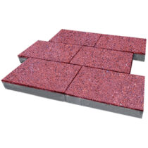 Stein_Rus Б.3.П.8 "Парк Плейс" гранит, сиваш, Backwash h=80 10,8м2 гладкая