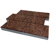 Stein_Rus: Тротуарная плитка Парк Плейс 80мм Backwash Таймыр Stein_Rus: Тротуарная плитка Парк Плейс 80мм Backwash Таймыр