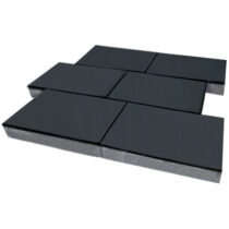 Stein_Rus: Тротуарная плитка Парк Плейс 80мм Моноколор гладкая Графит Stein_Rus: Тротуарная плитка Парк Плейс 80мм Моноколор гладкая Графит