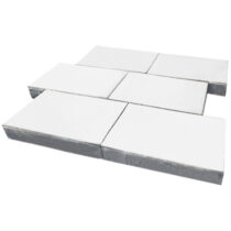 Stein_Rus: Тротуарная плитка Парк Плейс 80мм Моноколор гладкая Белый Stein_Rus: Тротуарная плитка Парк Плейс 80мм Моноколор гладкая Белый