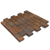 Stein_Rus: Тротуарная плитка Севилья 80мм ColorMix гладкая Штайнрус Stein_Rus: Тротуарная плитка Прямоугольник Лайн 60мм Colormix гладкая Штайнрус