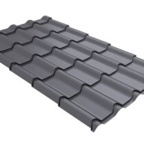 Grand Line Металлочерепица Камея Satin 0,5 мм Ral 7004