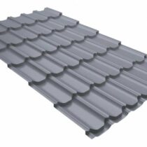 Grand Line Металлочерепица Квинта Плюс Satin 0,5 мм Ral 7004