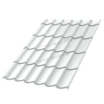 МеталлПрофиль Металлочерепица Ламонтерра-X Norman 0,5 мм Ral 9003 МеталлПрофиль Металлочерепица Ламонтерра-X Norman 0,5 мм Ral 9003