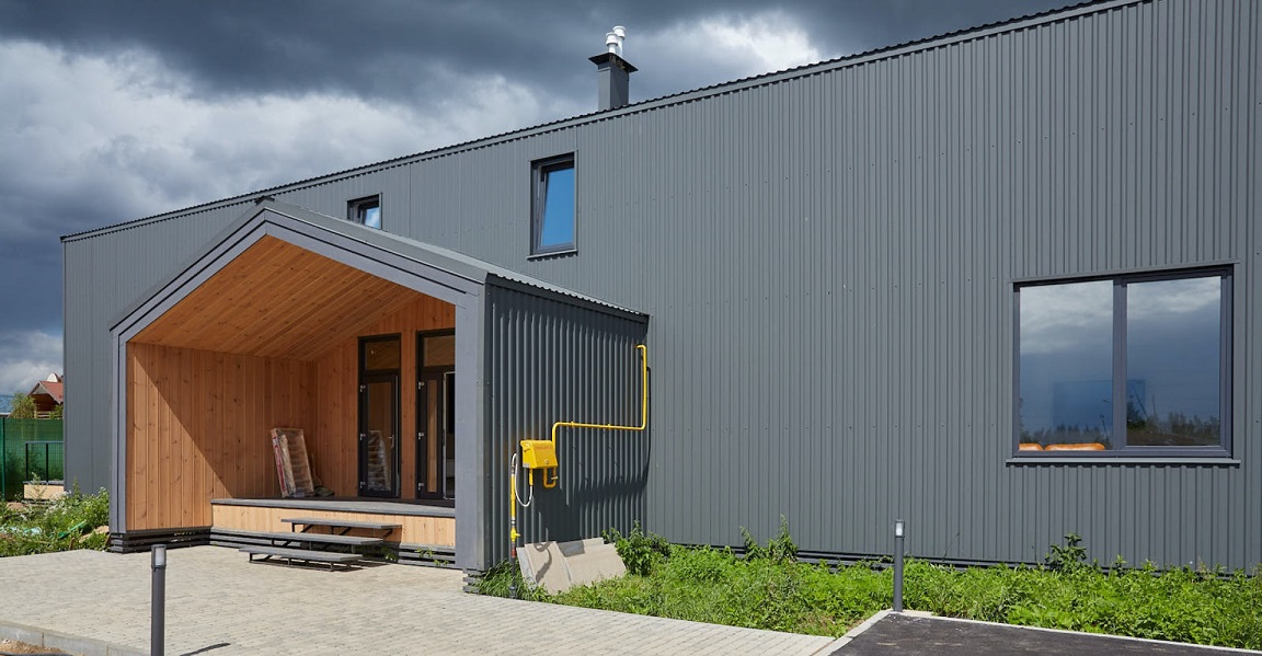 Grand Line Профнастил C-20 Satin 0,5 мм RR 32 Grand Line Профнастил C-20 Satin 0,5 мм Ral 8017 — изображение 8