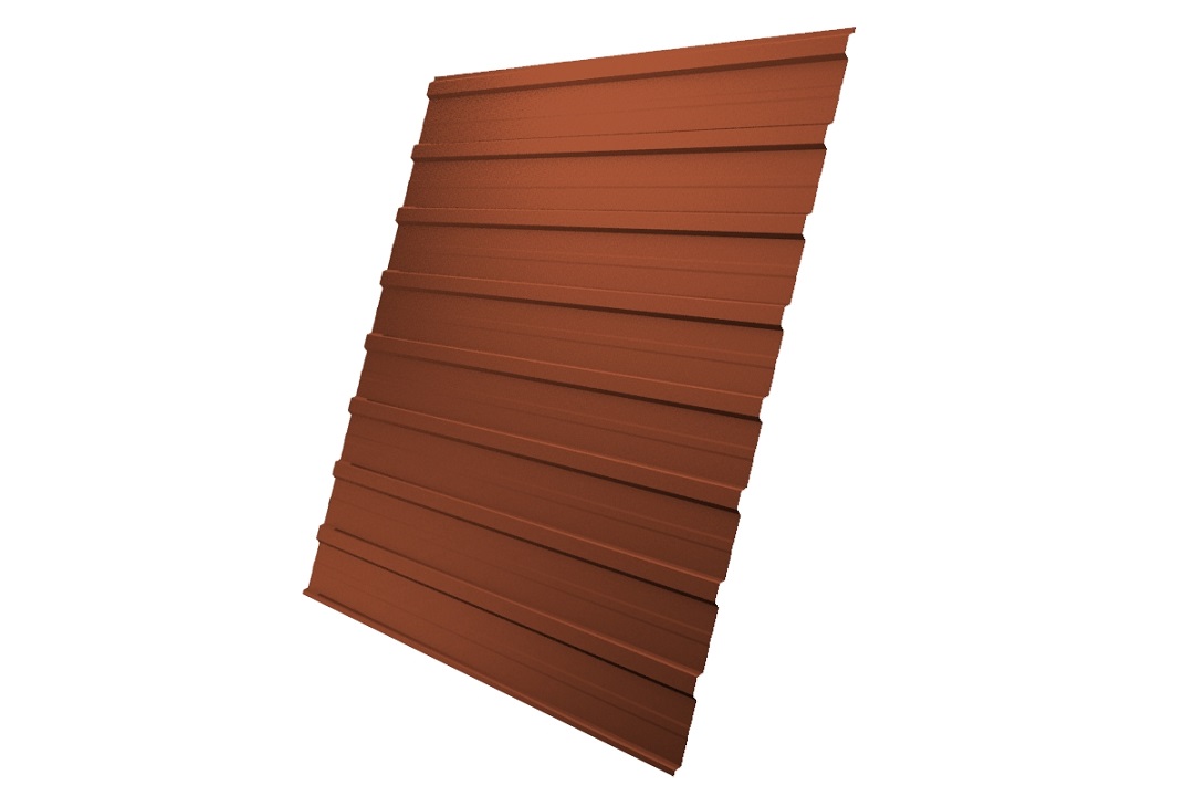 Grand Line Профнастил С10 Drap 0,45 мм Ral 8004 Grand Line Профнастил С10 Drap 0,45 мм Ral 8004