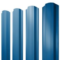 Grand Line Штакетник Прямоугольный фигурный Satin 0,5 мм (Ral 5005) Grand Line Штакетник Прямоугольный фигурный Satin 0,5 мм (Ral 5005)