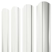 Grand Line Штакетник Полукруглый Slim фигурный Ре 0,45 мм (Ral 9003) Grand Line Штакетник Полукруглый Slim фигурный Ре 0,45 мм (Ral 9003)