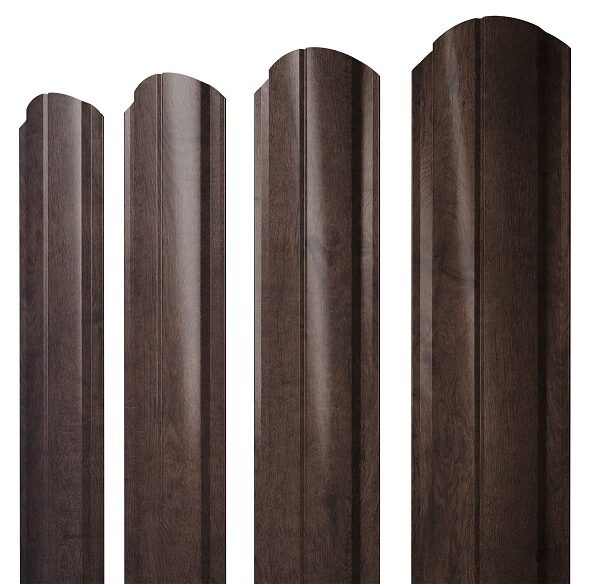 Grand Line Штакетник Полукруглый Slim фигурный Print-Double Elite 0,45 мм (Antique Wood) Grand Line Штакетник Полукруглый Slim фигурный Print-Double Elite 0,45 мм (Antique Wood)