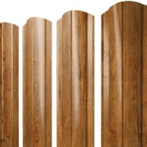Grand Line Штакетник Круглый фигурный (Print Elite-Golden Wood-0,45 мм) Grand Line Штакетник Круглый фигурный (Print Elite-Golden Wood-0,45 мм)