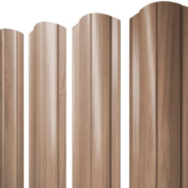 Grand Line Штакетник Круглый фигурный Print Elite 0,45 мм (Honey Wood) Grand Line Штакетник Круглый фигурный Print Elite 0,45 мм (Honey Wood)