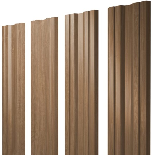 Grand Line Штакетник Twin Print Elite 0,45 мм (Honey Wood) Grand Line Штакетник Twin Print Elite 0,45 мм (Honey Wood)