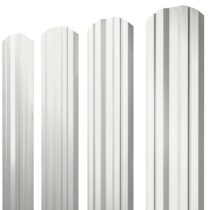 Grand Line Штакетник Twin фигурный Ре 0,45 мм (Ral 9003) Grand Line Штакетник Twin фигурный Ре 0,45 мм (Ral 9003)