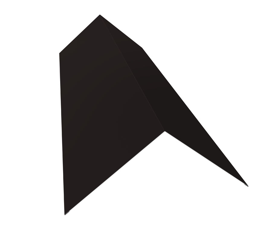 Grand Line Конек плоский 190х190 Satin Matt 0,5 мм Ral 9005 Grand Line Конек плоский 190х190 Satin Matt 0,5 мм Ral 9005