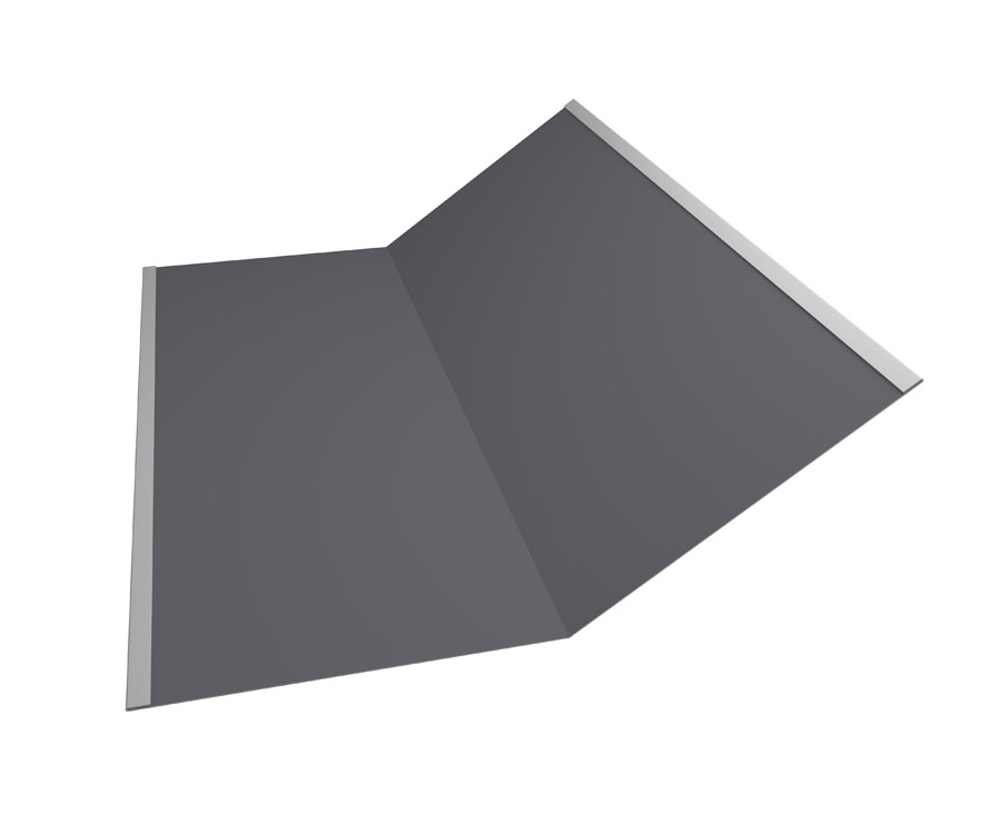 Grand Line Ендова нижняя 300х300 мм Satin 0,5мм Ral 7004 Grand Line Ендова нижняя 300х300 мм Satin 0,5мм Ral 7004