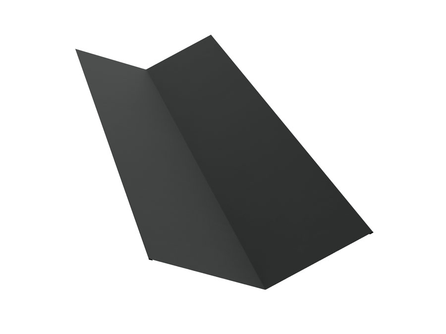 Grand Line Ендова верхняя 145х145 мм Satin 0,5мм Ral 7016 Grand Line Ендова верхняя 145х145 мм Satin 0,5мм Ral 7016