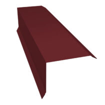 Grand Line Планка торцевая 100х80 мм Pe 0,4мм Ral 3005 Grand Line Планка торцевая 100х80 мм Pe 0,4мм Ral 3005