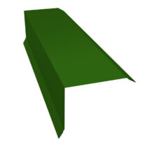 Grand Line Планка торцевая 100х80 Pe 0,45мм Ral 6002