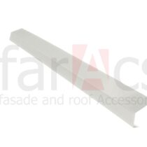 FarAcs Фартук S14 карниз. 2 м ПЭ с защит.пленкой Ral 9003